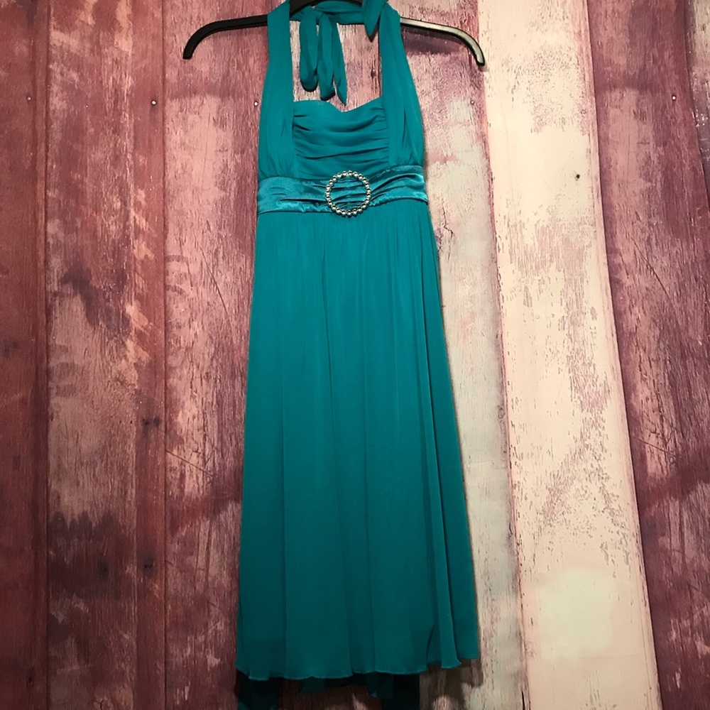 Blue/Teal Party Dress S